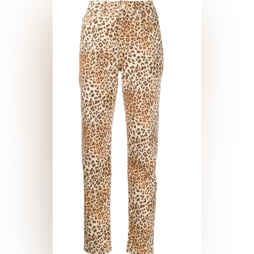 FIORUCCI LEOPARD JEANS SIZE 27